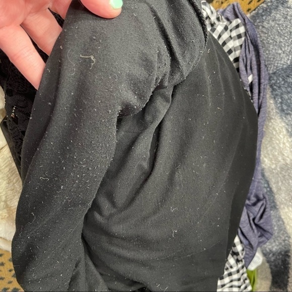 Free People Crochet Overlay Fitted Lined Boho Dress - Picture 10 of 10